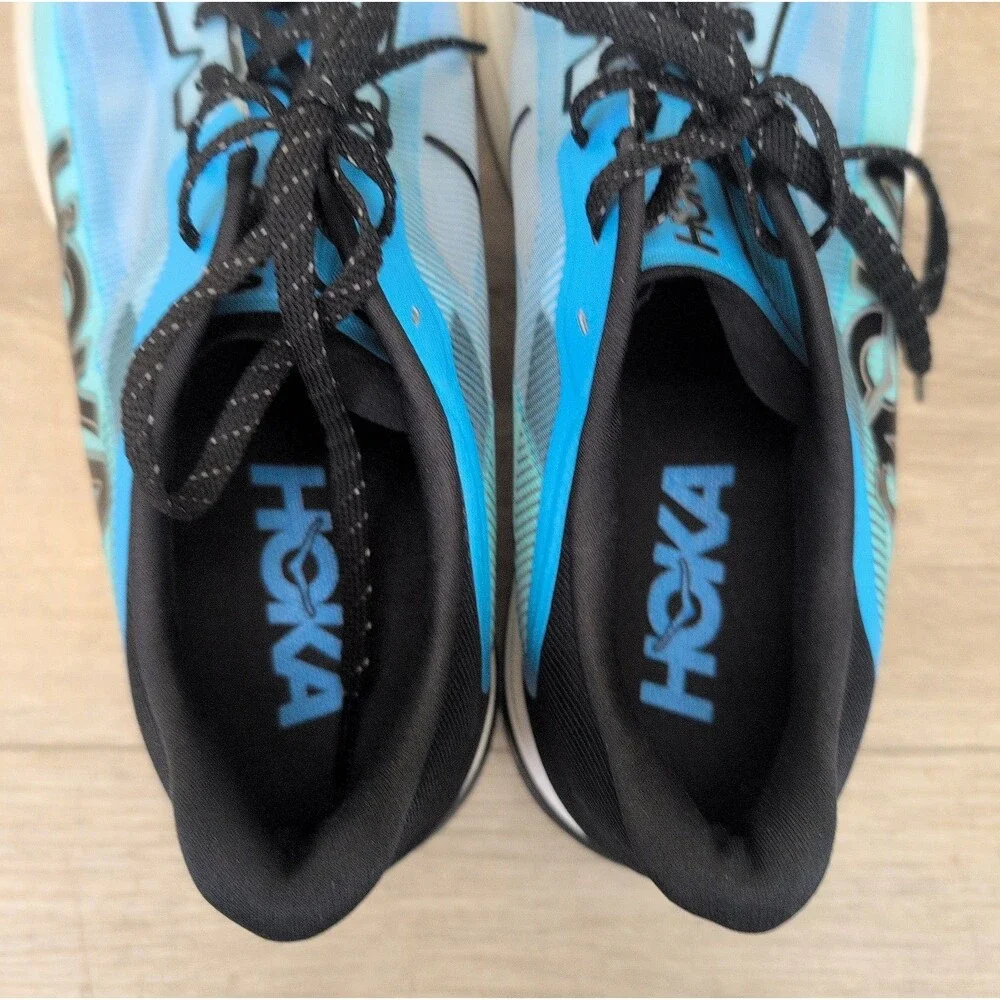 Hoka One One Cielo X1 2.0 Unisex M13 W14 Blue Running Sneakers 1162053 SKYW